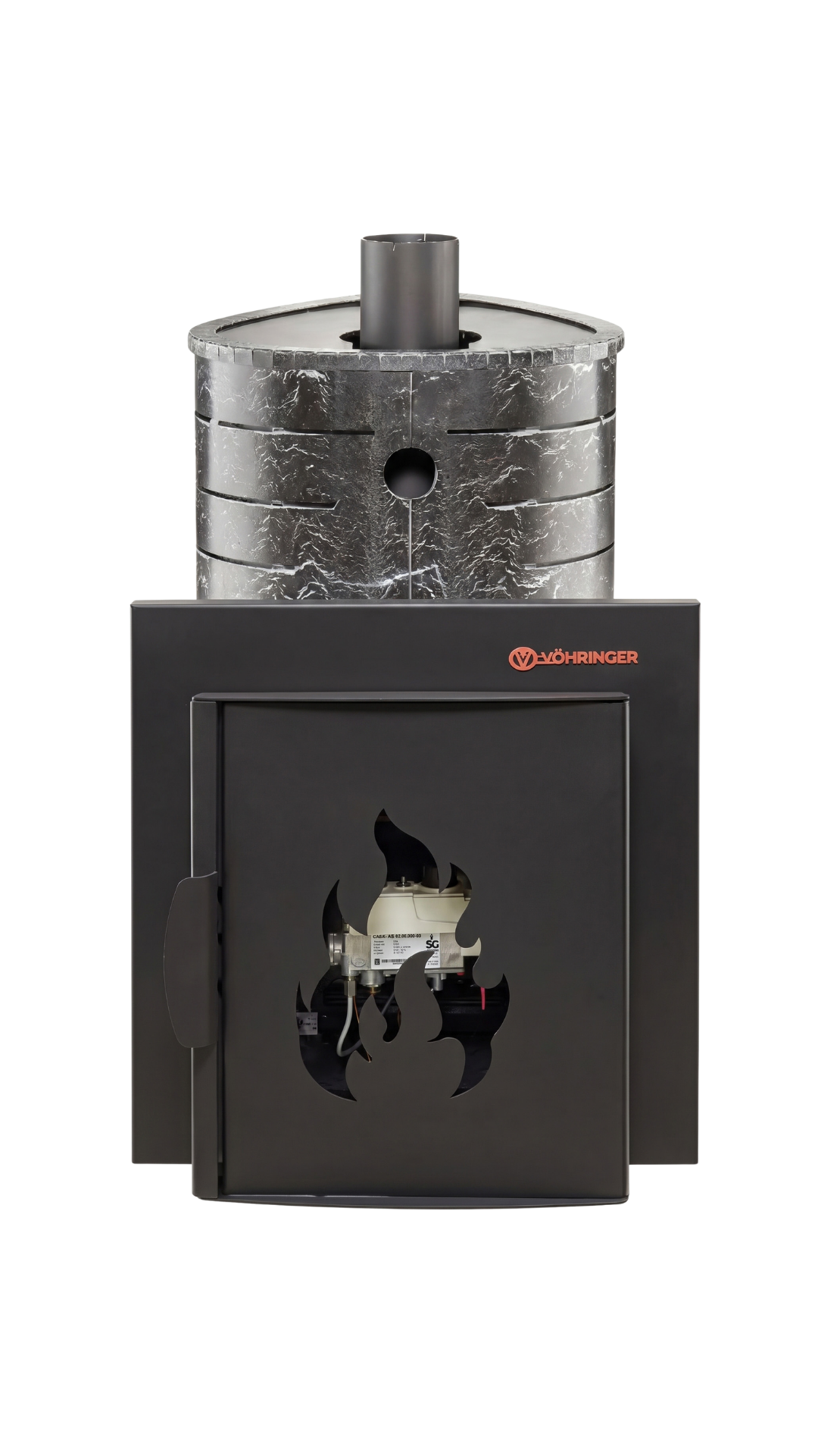 Оптима в кожухе без стекла с газовой горелкой